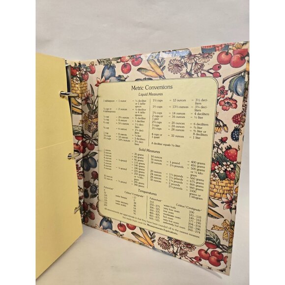 Kitchen Klips Recipe File Book Barnes And Noble 1980's - Picture 7 of 9